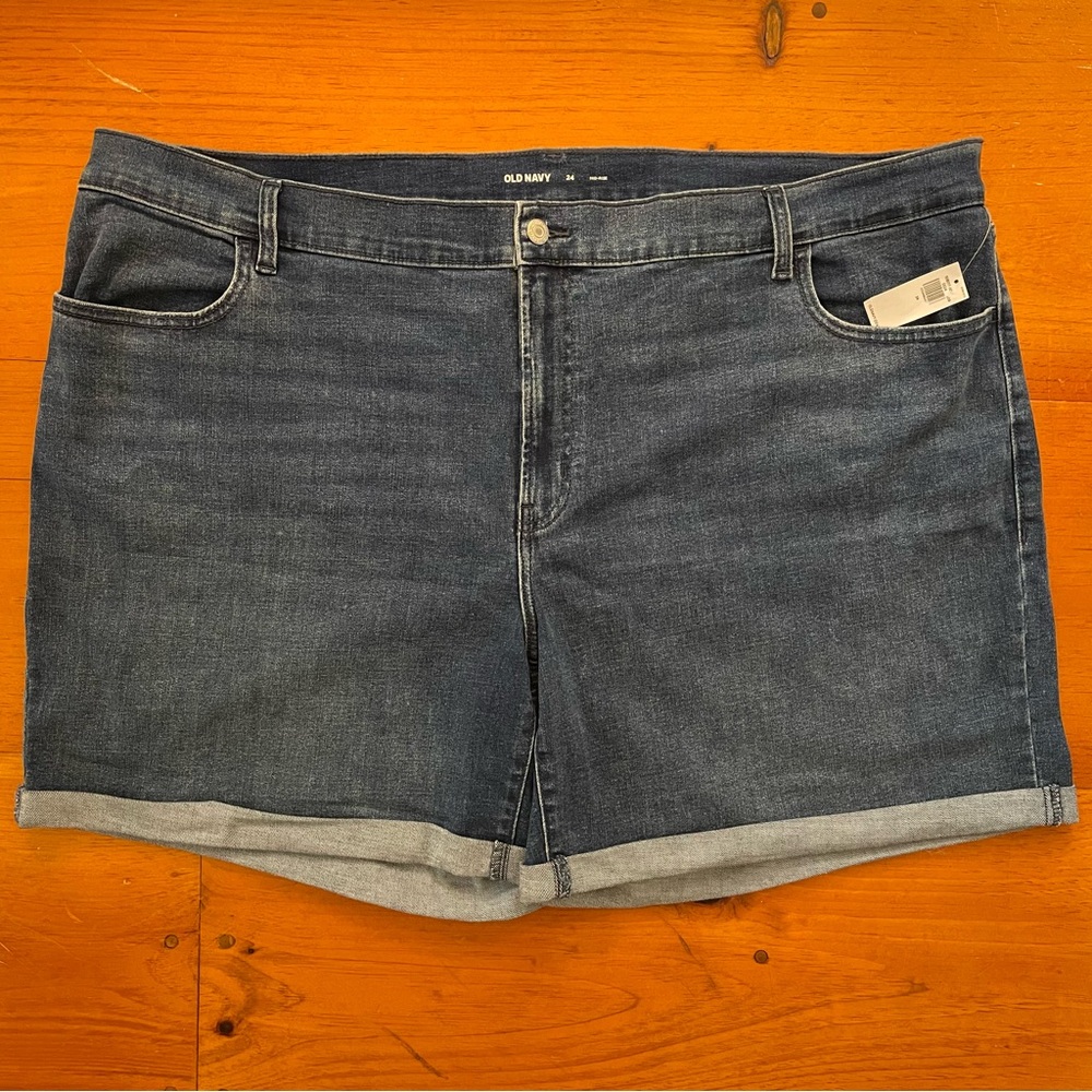 NWT Old Navy Dark Blue Denim Jean Shorts